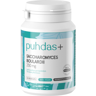 Saccharomyces boulardii Puhdas+ 250 mg 30 kaps