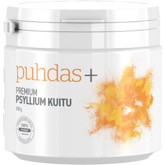 Premium Psylliumkuitu Puhdas+ 180 g