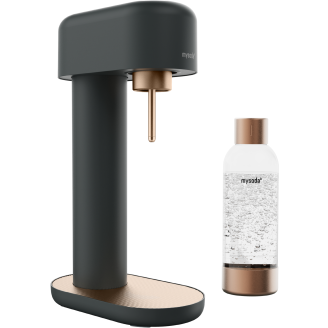 Hiilihapotuslaite Mysoda Ruby 2, musta/kupari