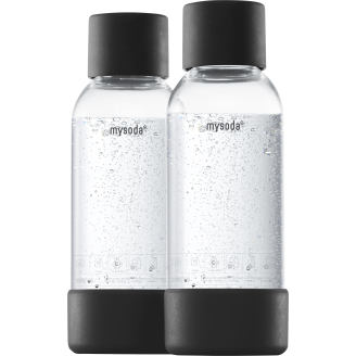 Juomapullo Mysoda Black 0,5 L, 2 kpl/pkt