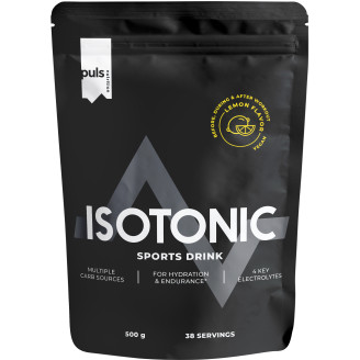 Urheilujuomajauhe Puls 500 g Isotonic Lemon
