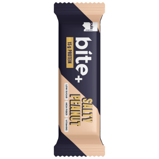 Proteiinipatukka Puls 50 g Bite+ suolapähkinä