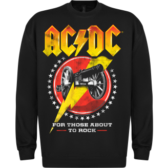 Aikuisten bändicollege AC/DC For Those About to Rock Sweatshirt