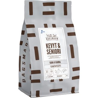 Koiranruoka Dagsmark 2 kg kevyt & seniori kana-kaura