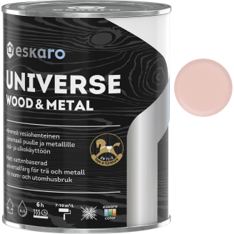 Yleismaali Eskaro Universe Wood & Metal 0,9 l vaaleanpunainen