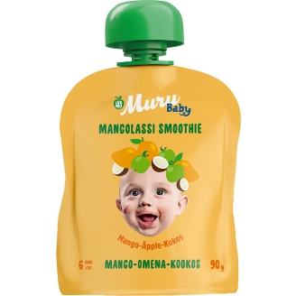 Smoothie Muru Baby 90 g Mangolassi 6 kk luomu