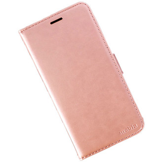 Lompakkolaukku Mobia Samsung A22 5G, ruusukulta