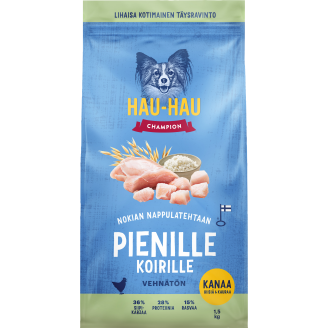 Koiranruoka Hau-Hau Champion 1,5 kg pienille koirille kana