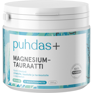 Magnesiumtauraatti Puhdas+ 200 g