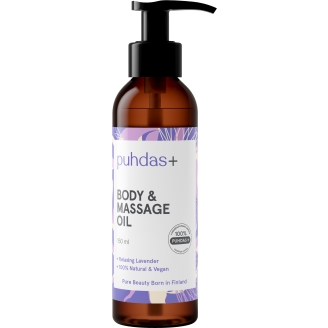 Hierontaöljy Puhdas+ 150 ml Relaxing Lavender