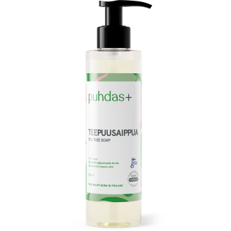 Teepuusaippua Puhdas+ 200 ml