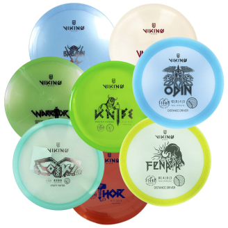 Kiekkosetti Viking Discs 8 osaa Tournament Set