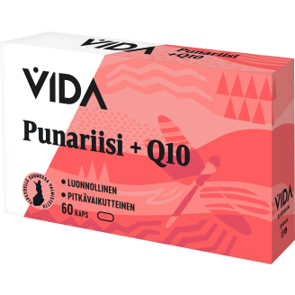 Vida Punariisi + Q10 60 kaps 37g