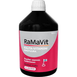 Rauta-vitamiinivalmiste Ramavit 500 ml Mikstuura