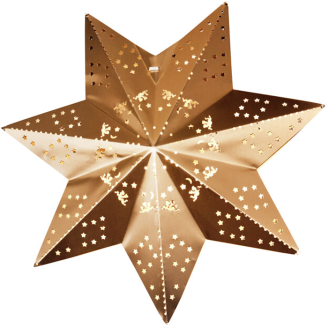 Metallitähti Airam Leena 30 cm messinki