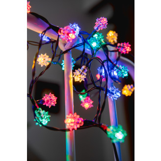 LED-valosarja Lumikide värimix 40 LED IP20