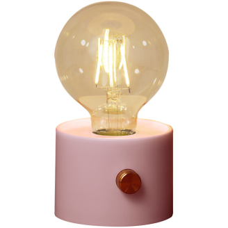 Pöytävalaisin Airam Roosa nauha Hygge