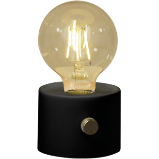 Pöytävalaisin Airam Hygge musta