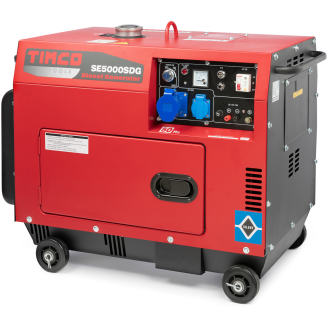 Aggregaatti Timco SE5000SDG 230V diesel