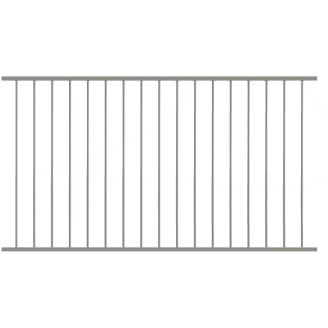 Aitaelementti Green Land Garden valkoinen alumiini