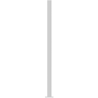 Aitatolppa Green Land Garden valkoinen alumiini