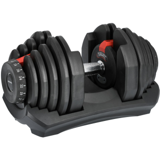 Käsipaino OptiGym 40 kg, säädettävä