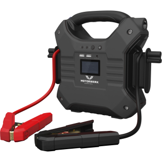 Raskaan kaluston apukäynnistin Motorwerk 12/24V 35000mAh