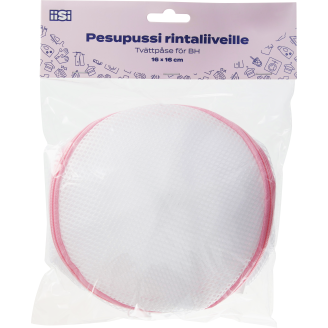 Pesupussi rintaliiveille, 16 x16 cm