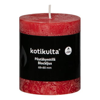 Pöytäkynttilä Kotikulta Rustic 7 x 8 cm