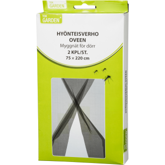 Hyönteisverho oveen, 220 x 75 cm, 2 kpl