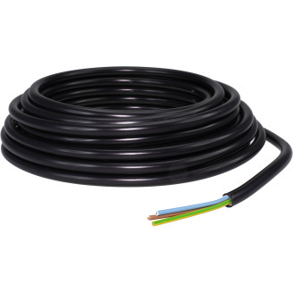 Asennuskaapeli MMJ 3x1.5S 25 m musta