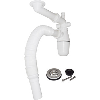 Vesilukko haitariputkella 32 mm muovia