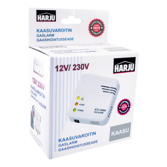 Kaasuvaroitin 12 V/ 230 V 