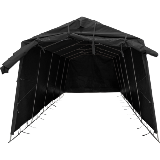 Pressutalli Fornorth 3,4 x 7 m, 500g/m2, musta