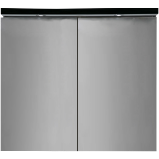 Peilikaappi Lykke Nordic Original 78x13x70cm, musta