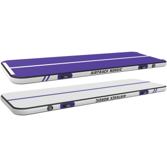 Ilmavolttirata AirTrack Nordic 4 m Home Special Edition violetti