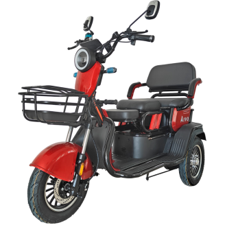 Senioriskootteri Arvo P200 punainen