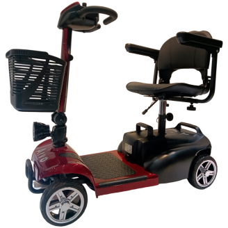 Senioriskootteri Arvo P100 punainen