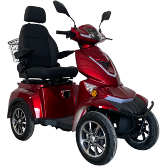 Senioriskootteri Arvo P800 punainen