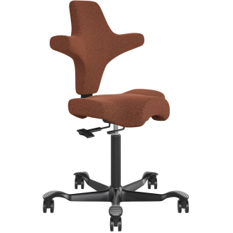 Työtuoli Lykke Comfort ergonominen oranssi