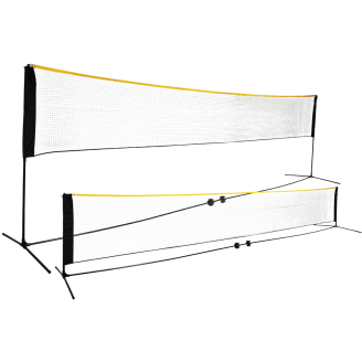 Sulkapalloverkko React 500 x 80 cm säädettävä korkeus