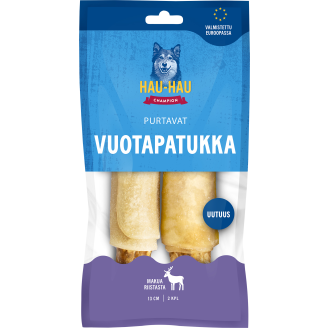 Koiran vuotapatukka Hau-Hau 2 kpl 100 g Purtavat sis. riistaa