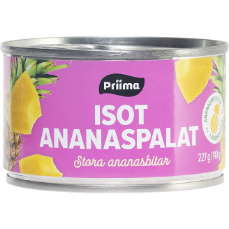 Ananaspala Priima 227 / 140 g iso