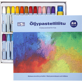 Öljypastelliliitu Iisi 24 kpl