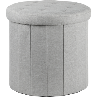 Säilytysrahi Kotikulta 45 x 45 x 42 cm Odessa vaaleanharmaa