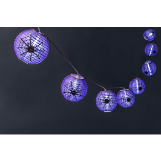 Halloweenlyhty 10 LED lajitelma