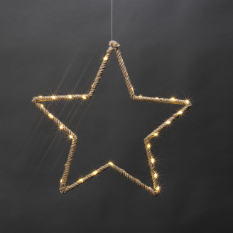 LED-tähti köysi 30 cm