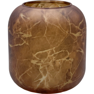 Maljakko Kotikulta 13,5 x 15 cm Marmori ruskea