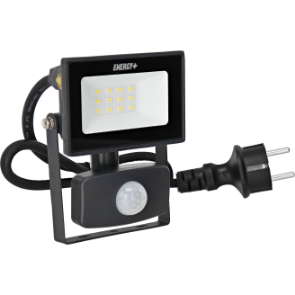 LED-valonheitin Energy+ PIR 10W/850lm IP44 harmaa