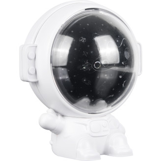 Valoprojektori / yövalo Miny astronautti, USB-ladattava